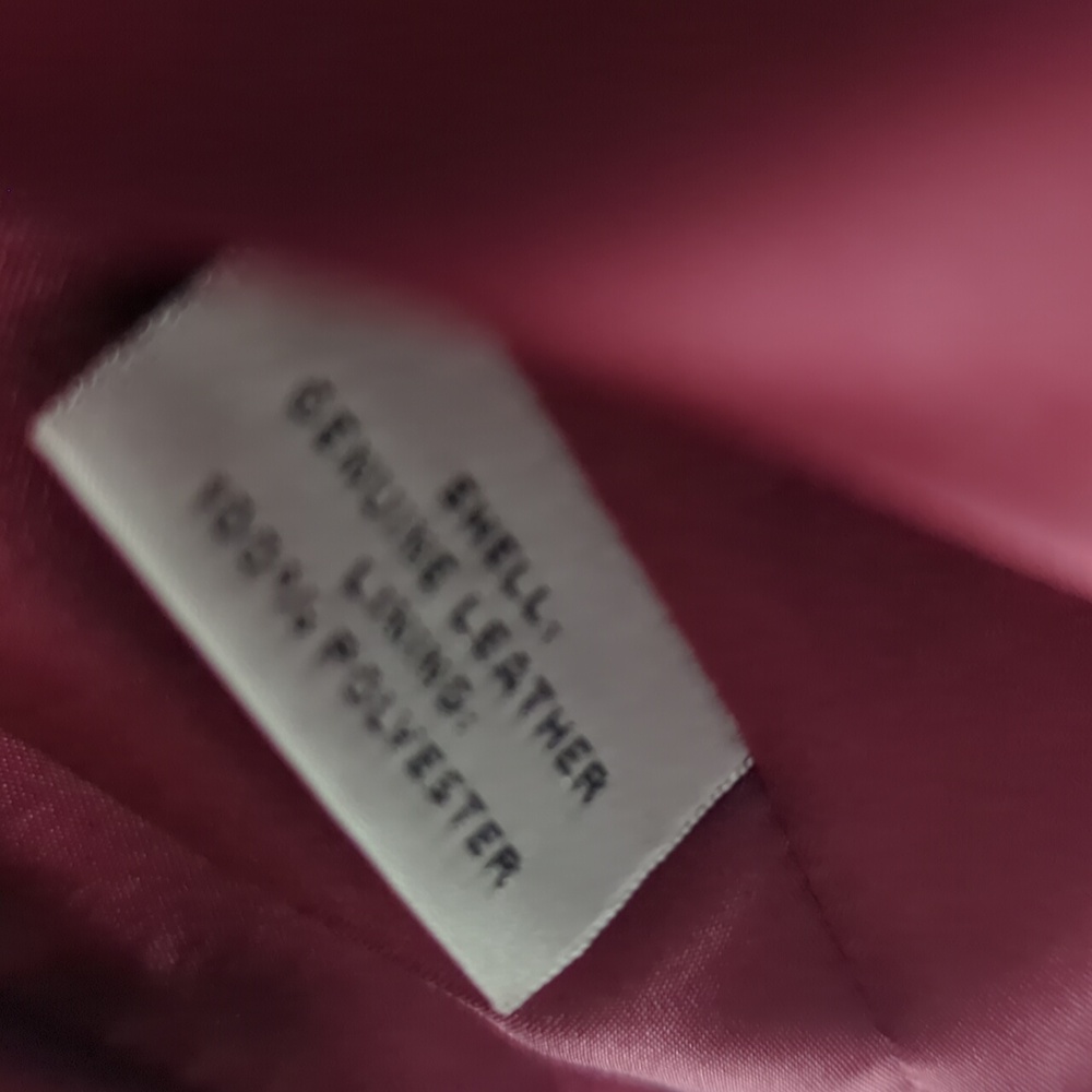 PRESTON & YORK Women's Rust Red Suede Leather Coat Jacket - Picture 6 of 7